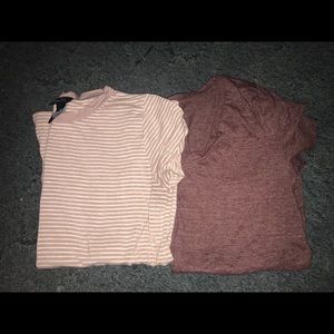 Lot of 2 Rue 21 Tees